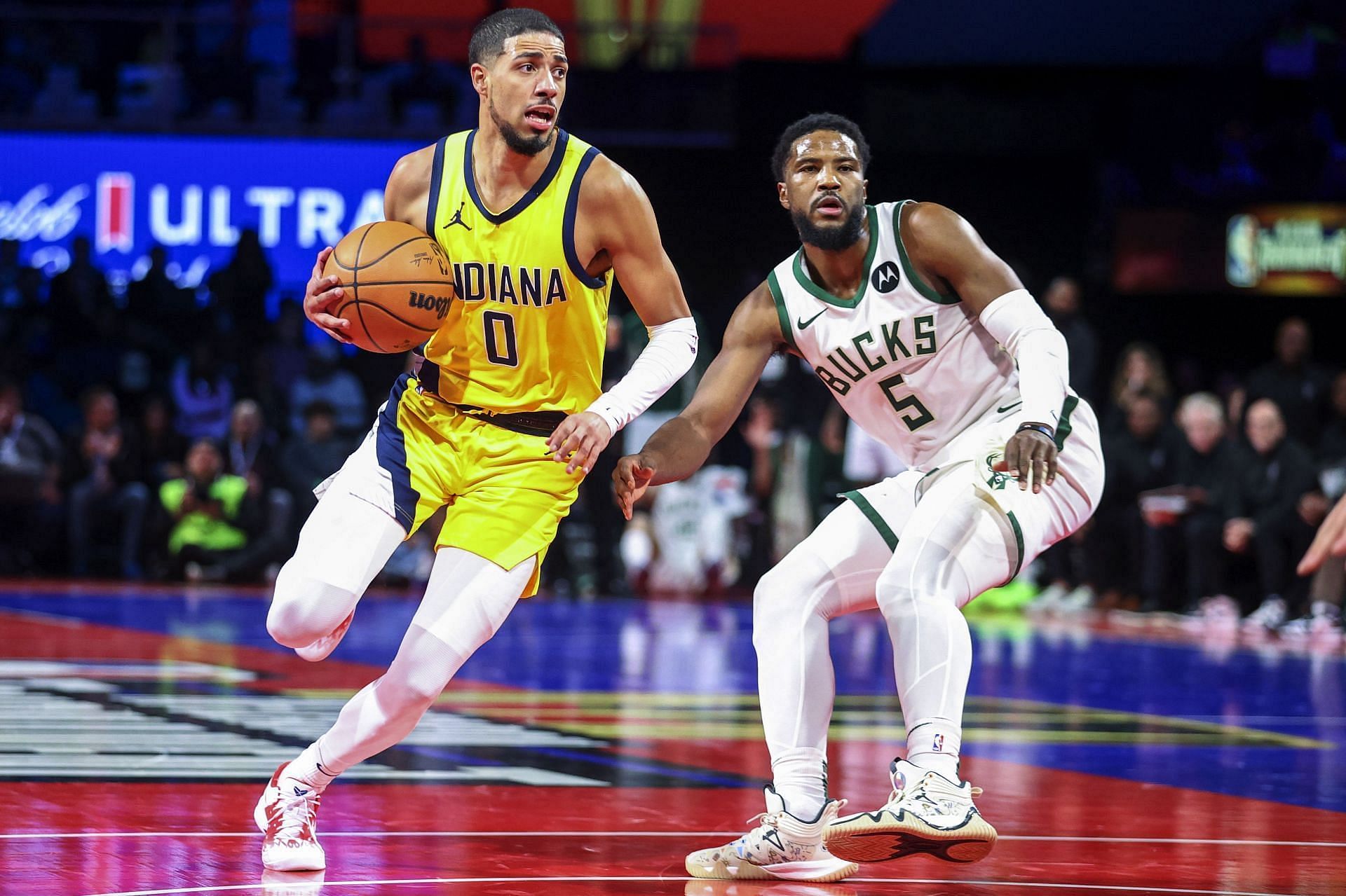 Tyrese Haliburton of the Indiana Pacers put on a dazzling performance against the Milwaukee Bucks in the semifinals of the NBA In-Season Tournament.