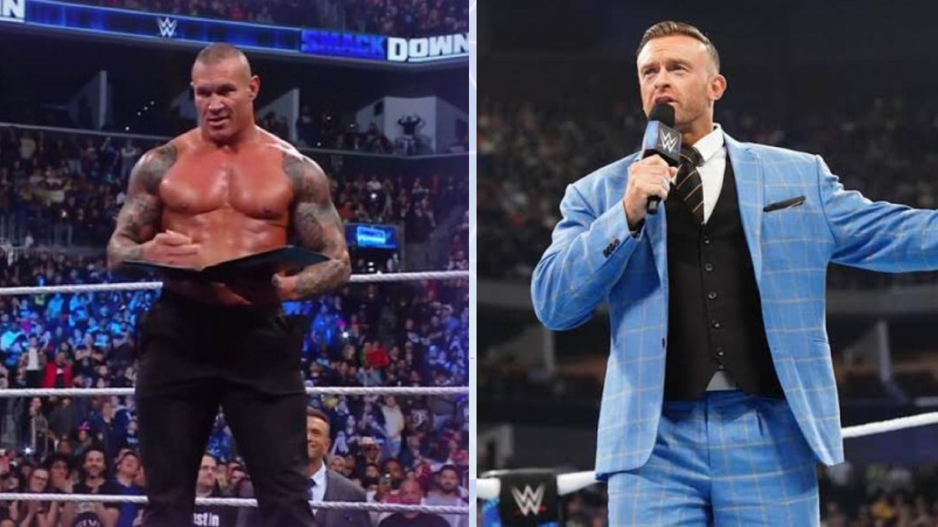 Nick Aldis signed Randy Orton to WWE SmackDown