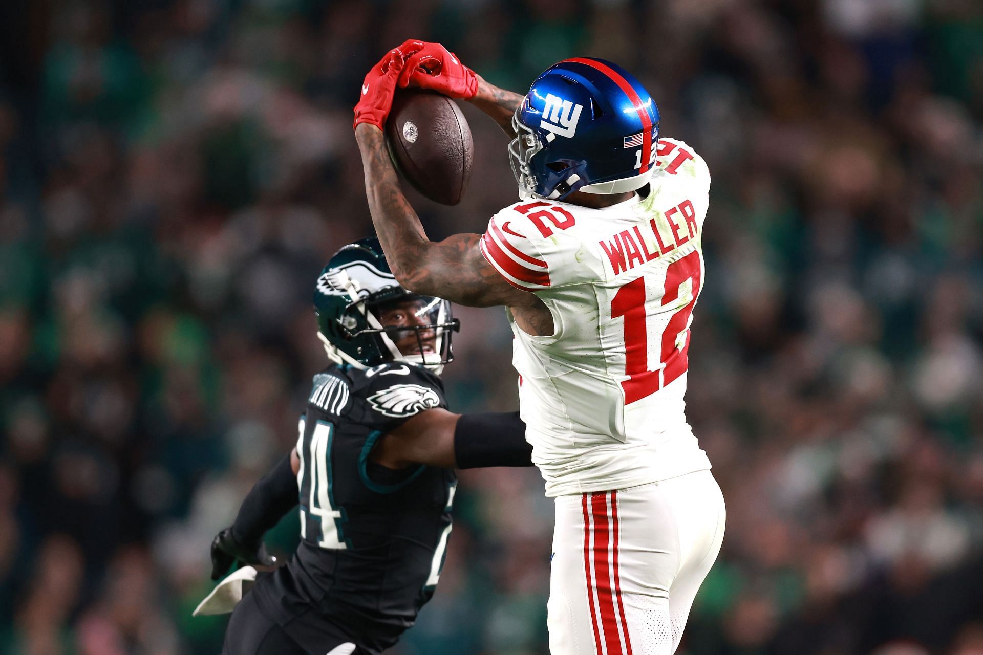 Darren Waller during New York Giants v Philadelphia Eagles