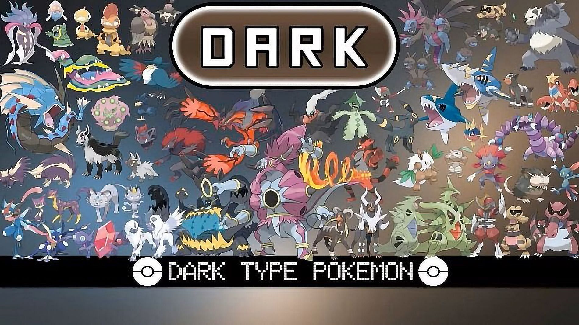 Dark type pokemon weakness