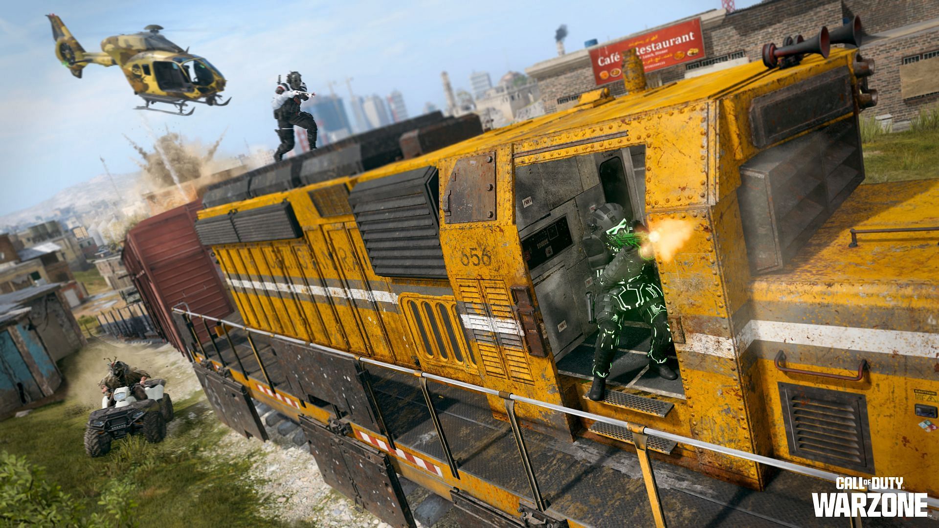 Drivable Train (Image via Activision)