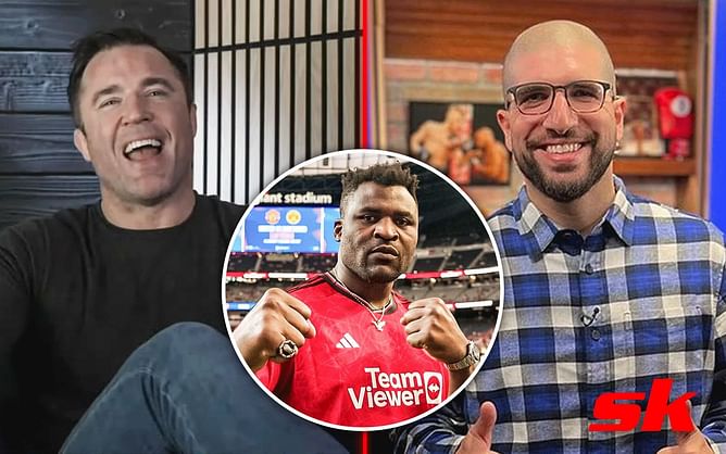 Ariel Helwani and Chael Sonnen bury the hatchet after ugly screaming match over Francis Ngannou