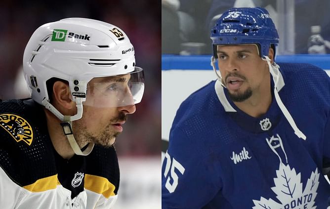 "Sounds like he's holding on to it" - Brad Marchand takes a dig at Ryan Reaves over past comment
