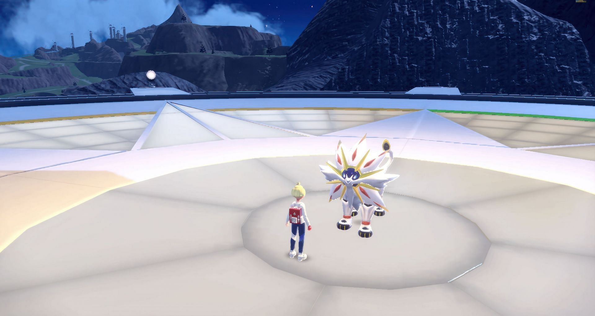 You cannot find Shiny Solgaleo in Indigo Disk (Image via The Pokemon Company)