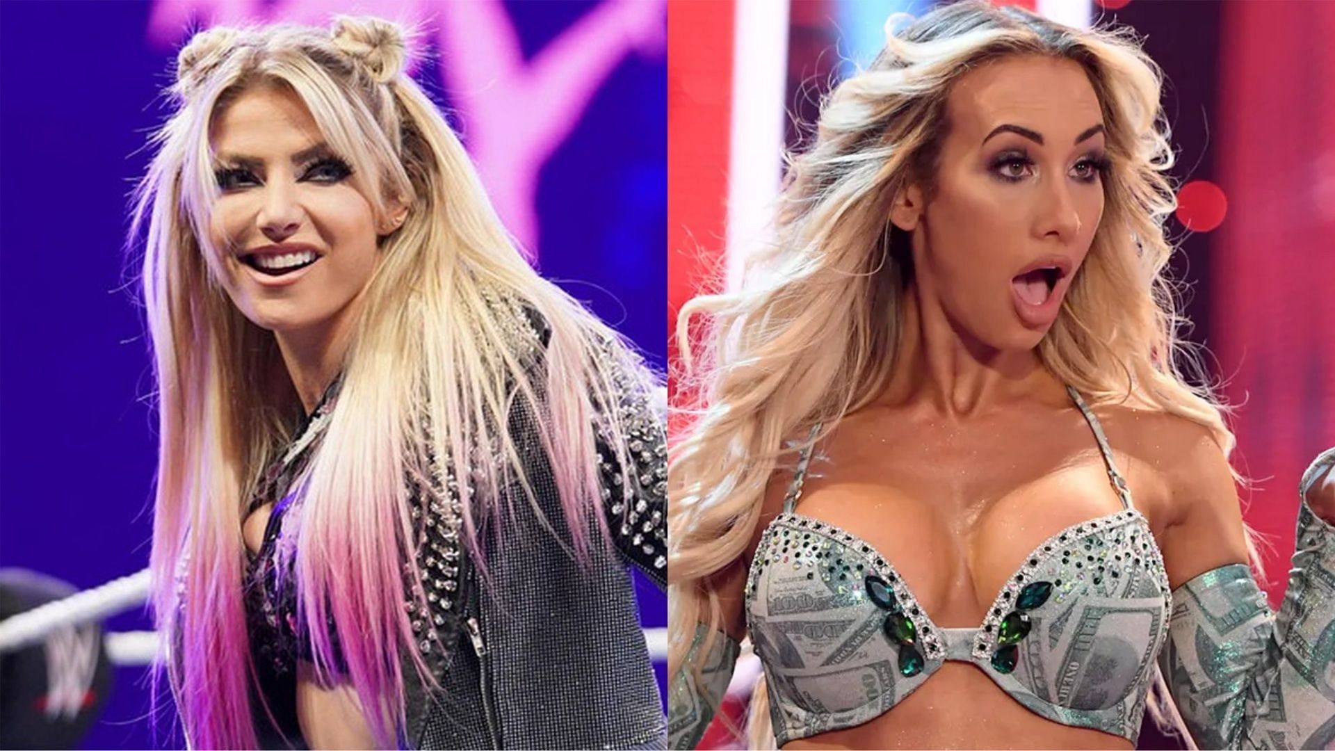 Alexa Bliss and Carmella are both former women