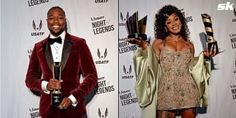 In Pictures: Winners Noah Lyles and Sha'Carri Richardson attend Athlete of the Year at USATF awards