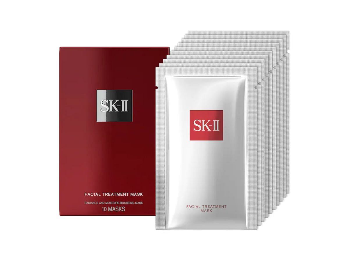 SK-II Pitera Facial Treatment Mask - 10 Masks (Image via Amazon)