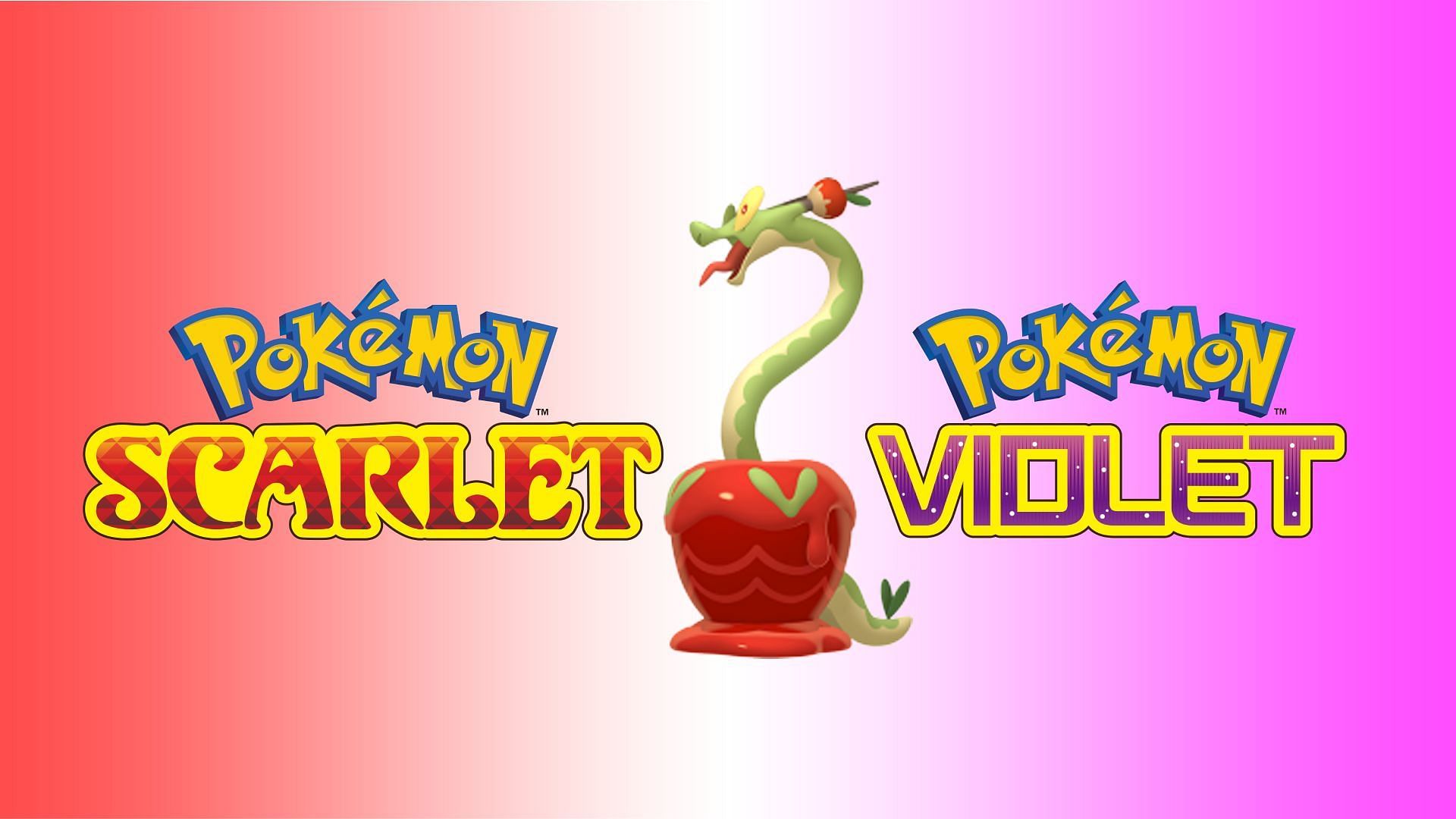 Hydrapple in Pokemon Scarlet and Violet