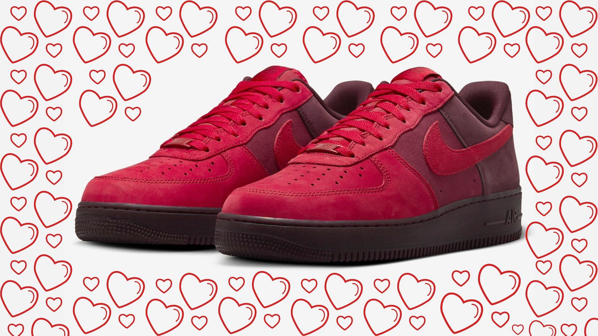 Nike Air Force 1 Low Layers of Love shoes (Image via Nike)