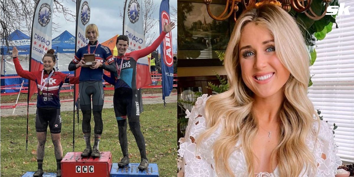 Riley Gaines expresses her dissent as trans athletes secure top positions at the Illinois State Cyclocross Championships
