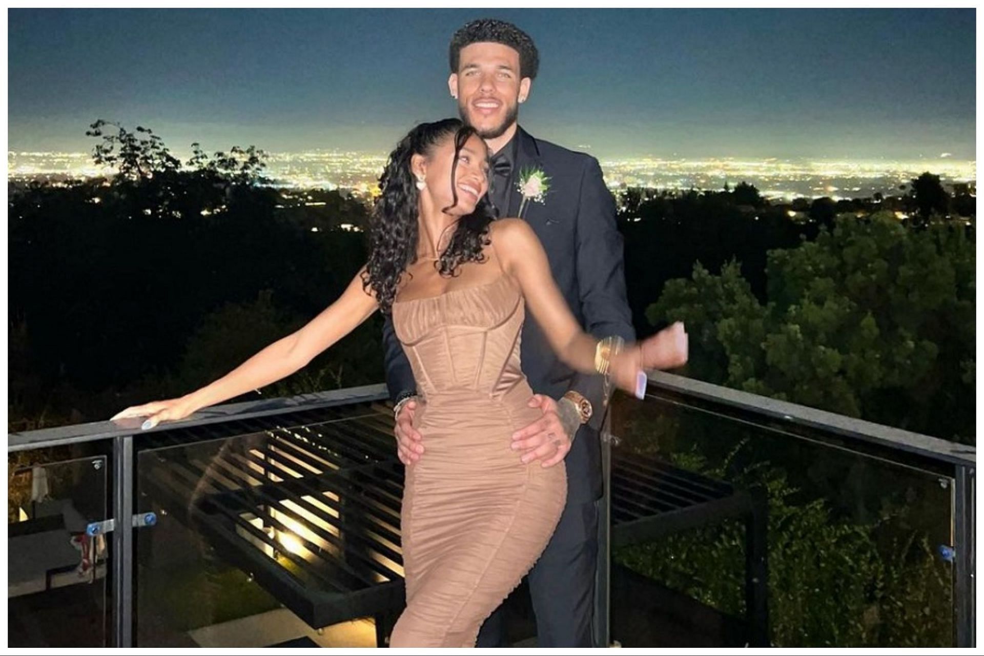 Lonzo Ball took to Instagram to celebrate the 26th birthday of his girlfriend Ally Rossel (PHOTO VIA ALLY ROSSEL INSTAGRAM PAGE)