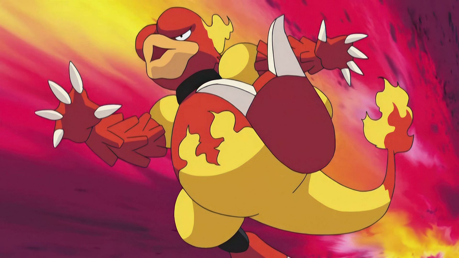 Magmar in the anime (Image via The Pokemon Company)