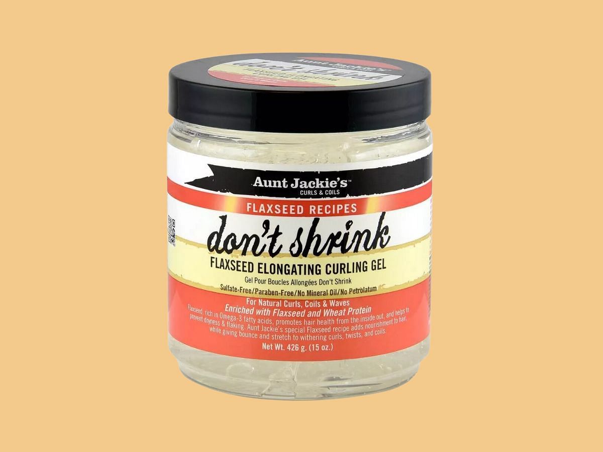 Aunt Jackie&rsquo;s Flaxseed Don&rsquo;t Shrink Curling Gel (Image via Target)