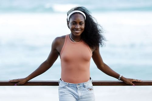 Coco Gauff at the 2023 WTA Finals