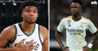 "No. 1 Brazilian player in the world" - NBA superstar Giannis Antetokounmpo makes claim about Real Madrid's Vinicius Jr
