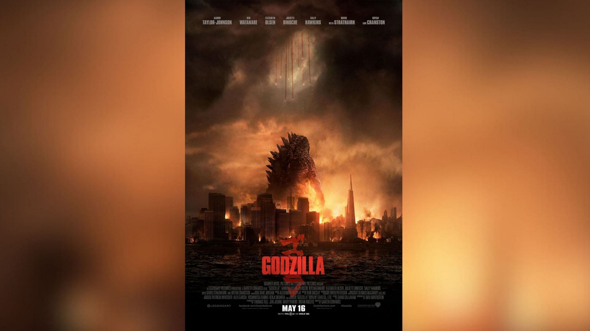 Godzilla, 2014 (Image via Warner Bros. Pictures)