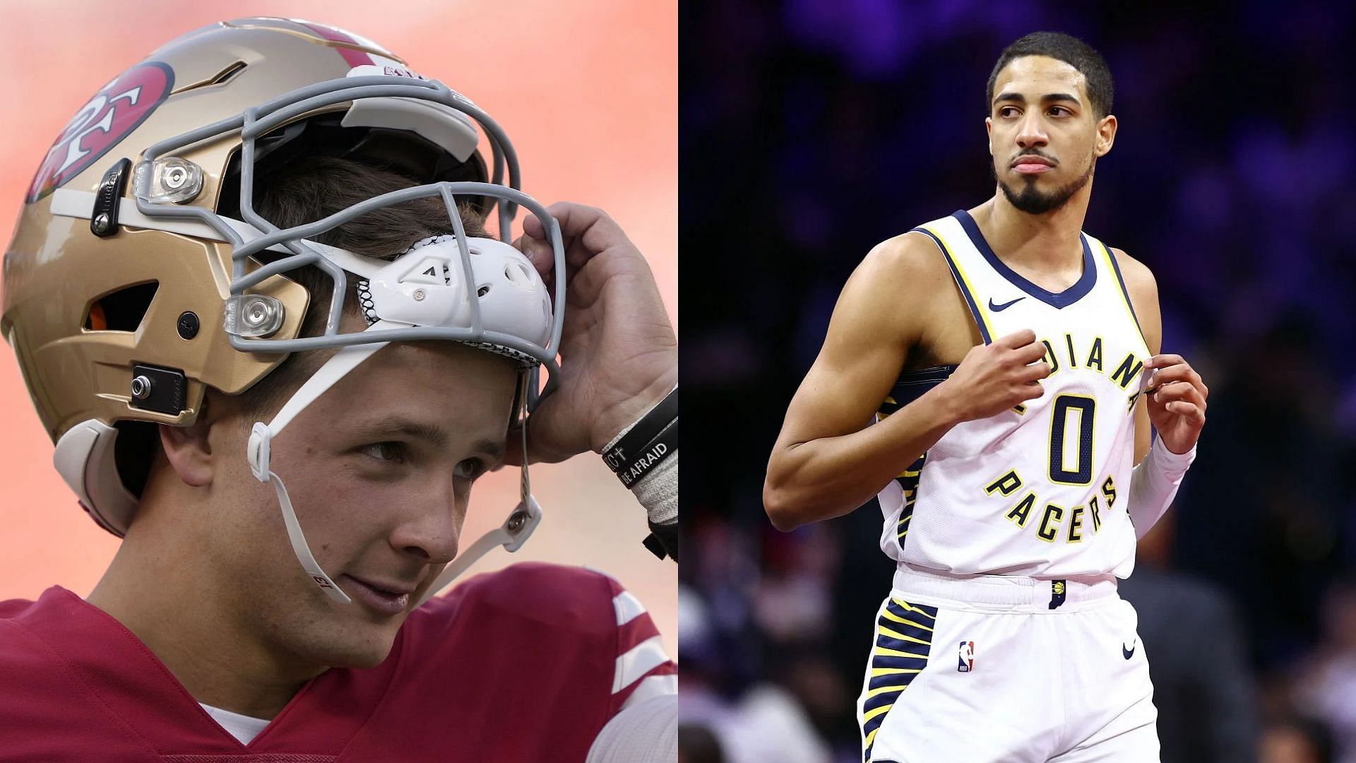 Brock Purdy and Tyrese Haliburton know each other from their days at Iowa State