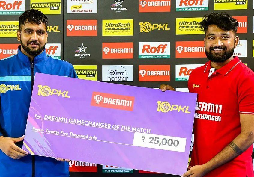 Tamil Thalaivas defender Sahil Gulia. Image: Twitter/PKL