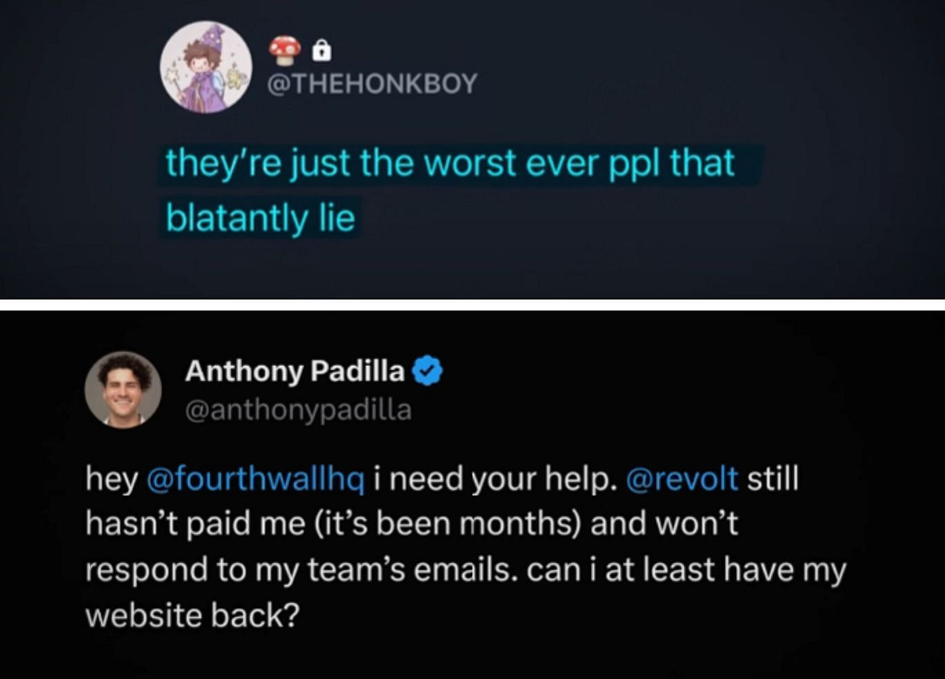 Karl Jacobs and Anthony Padilla voiced their concerns (Image via YouTube/Coffeezilla)