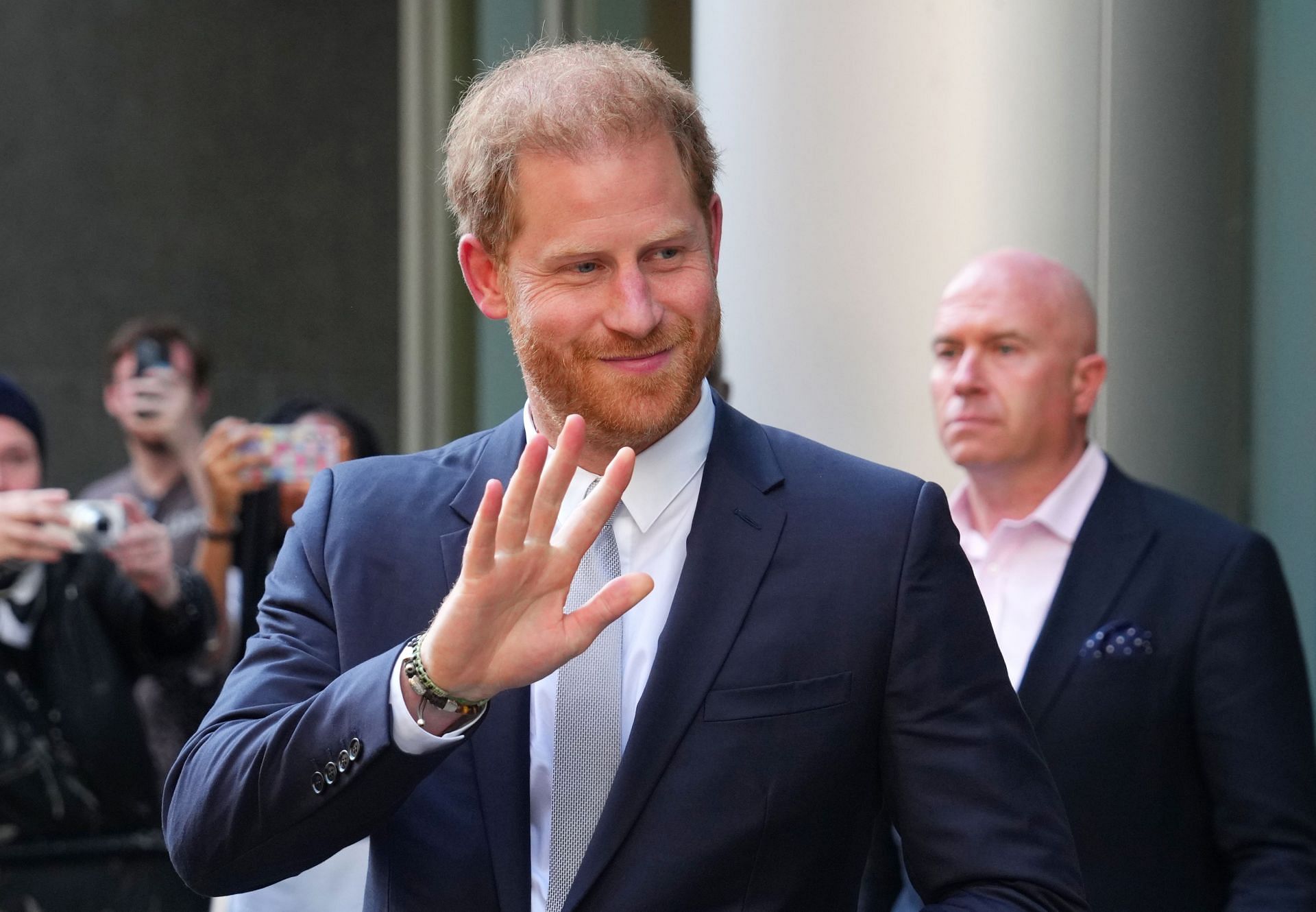 The Duke of Sussex Gives Evidence At The Mirror Group Newspapers Trial (Image via Getty Images)