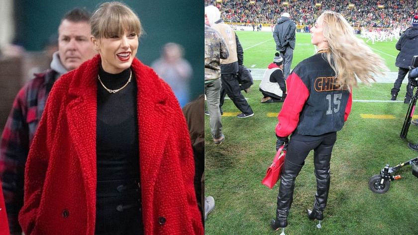 Taylor Swift Sent Brittany Mahomes '1989 (Taylor's Version)' Cardigan