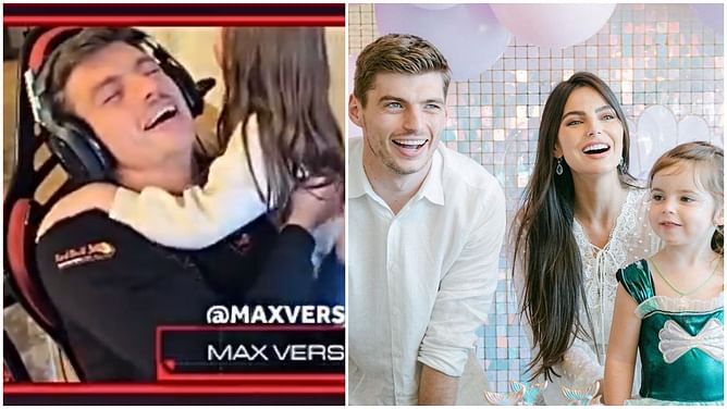 “She loves him so much” - F1 fans' hearts melt as Max Verstappen's adorable exchange with Penelope Kyvat surfaces online