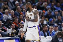 LeBron James pulls up in rare Louis Vuitton jacket for Christmas day game against Boston Celtics