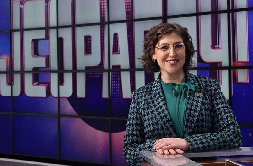 Mayim Bialik says she's out as a host of TV quiz show 'Jeopardy