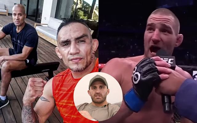 Sean Strickland: “He was screaming out to Goggins” - Alexander Volkanovski  explains how Sean Strickland's shouts became corner advice for Tony  Ferguson at UFC 296