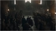 Prince / King Aegon II Targaryen approaching the Iron Throne. (Photo via YouTube/Max)