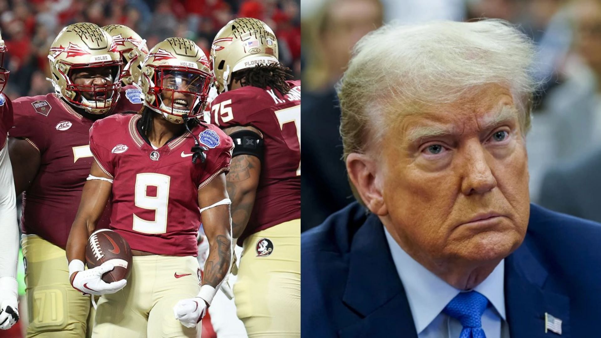 Florida State was robbed according to Donald Trump