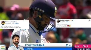 “Aaj hi harenge kya” – Fans roast Rohit Sharma for eight-ball duck in IND vs SA 1st Test