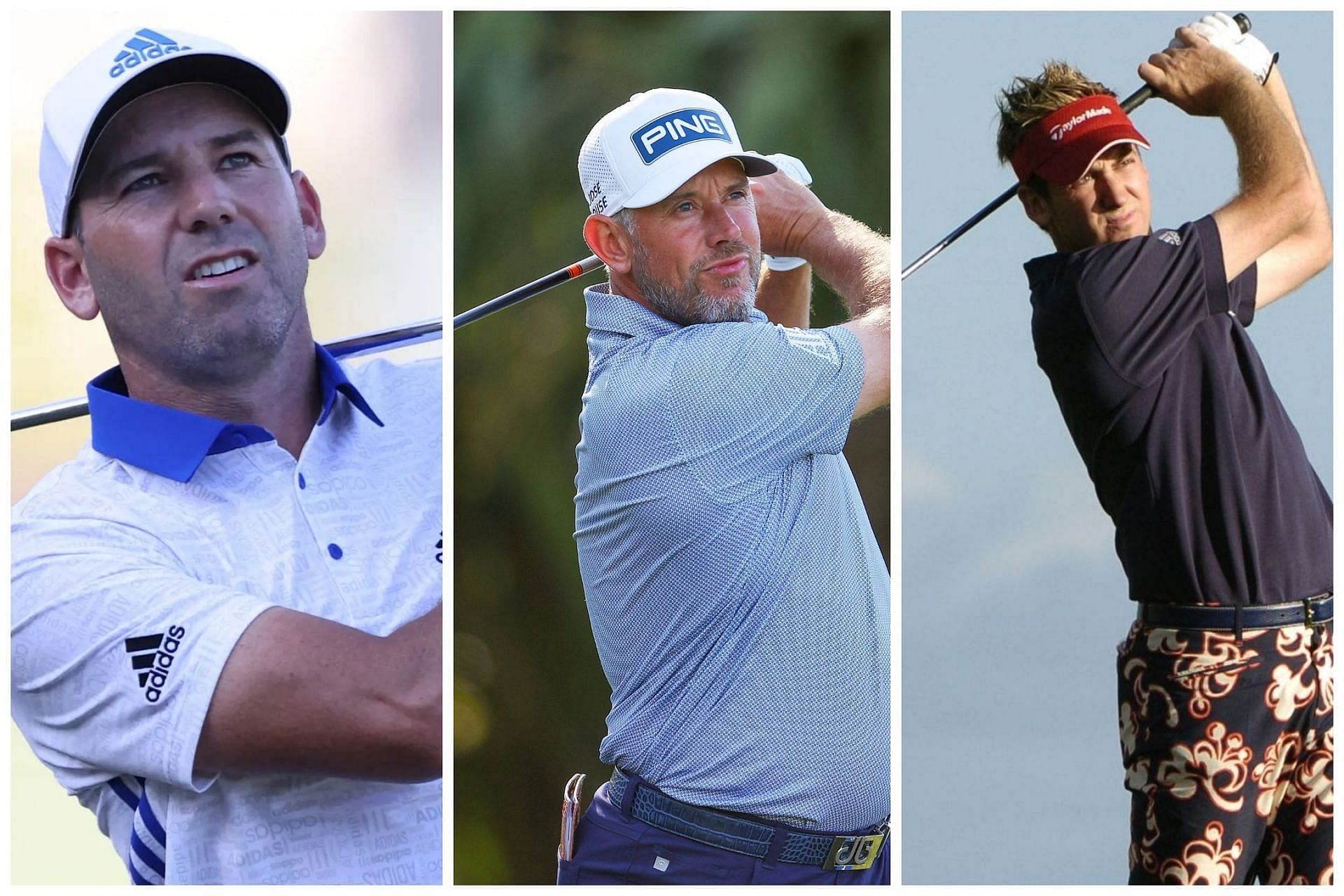 From Left: Sergio Garcia, Lee Westwood, and Ian Poulter resigned from the DP World Tour earlier this year