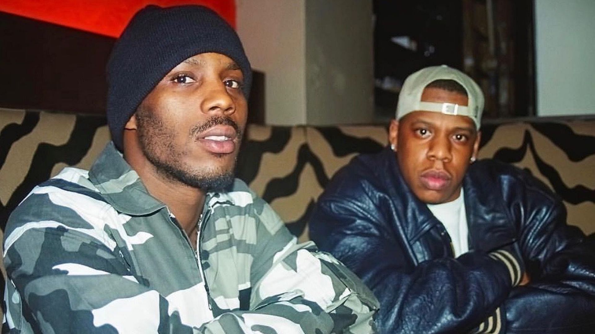 DMX and Jay-Z (Image via X/@checktherhyme1_)