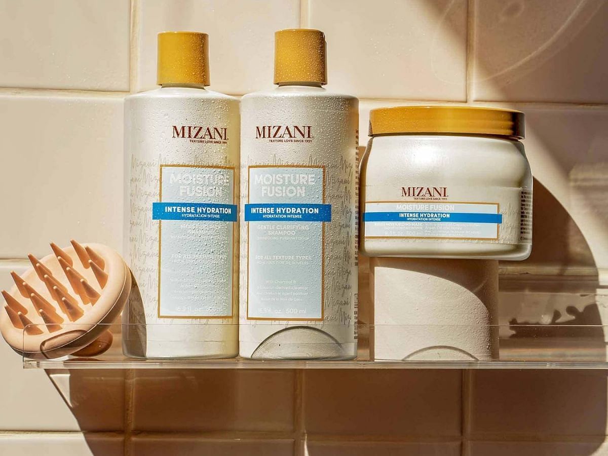 Mizani Moisture Fusion Gentle Shampoo (Image via Mizani)