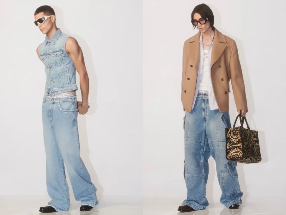 Versace Pre-Fall 2024 menswear collection (Image via Versace)