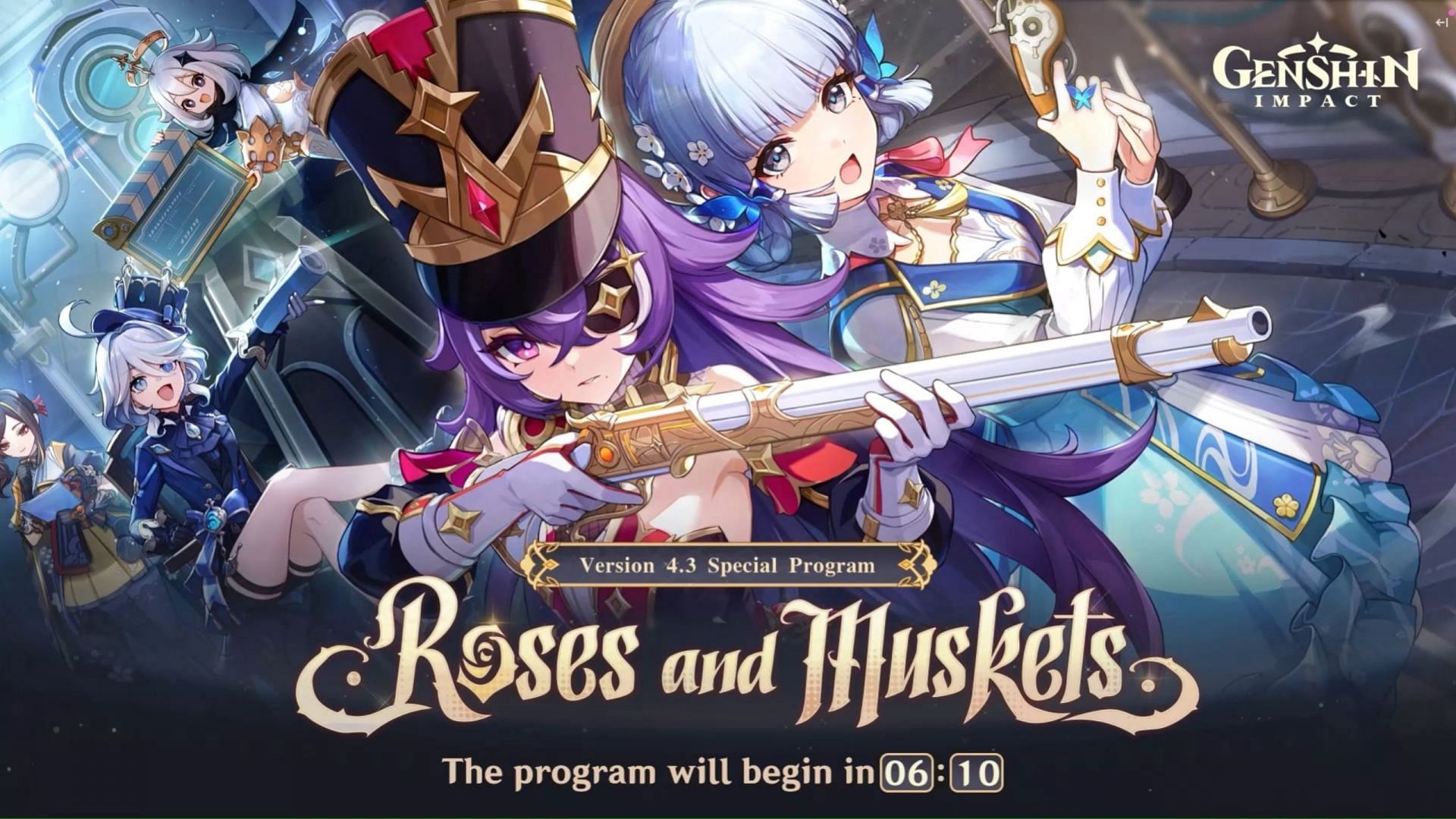 Roses and Muskets official cover (Image via HoYoverse) 