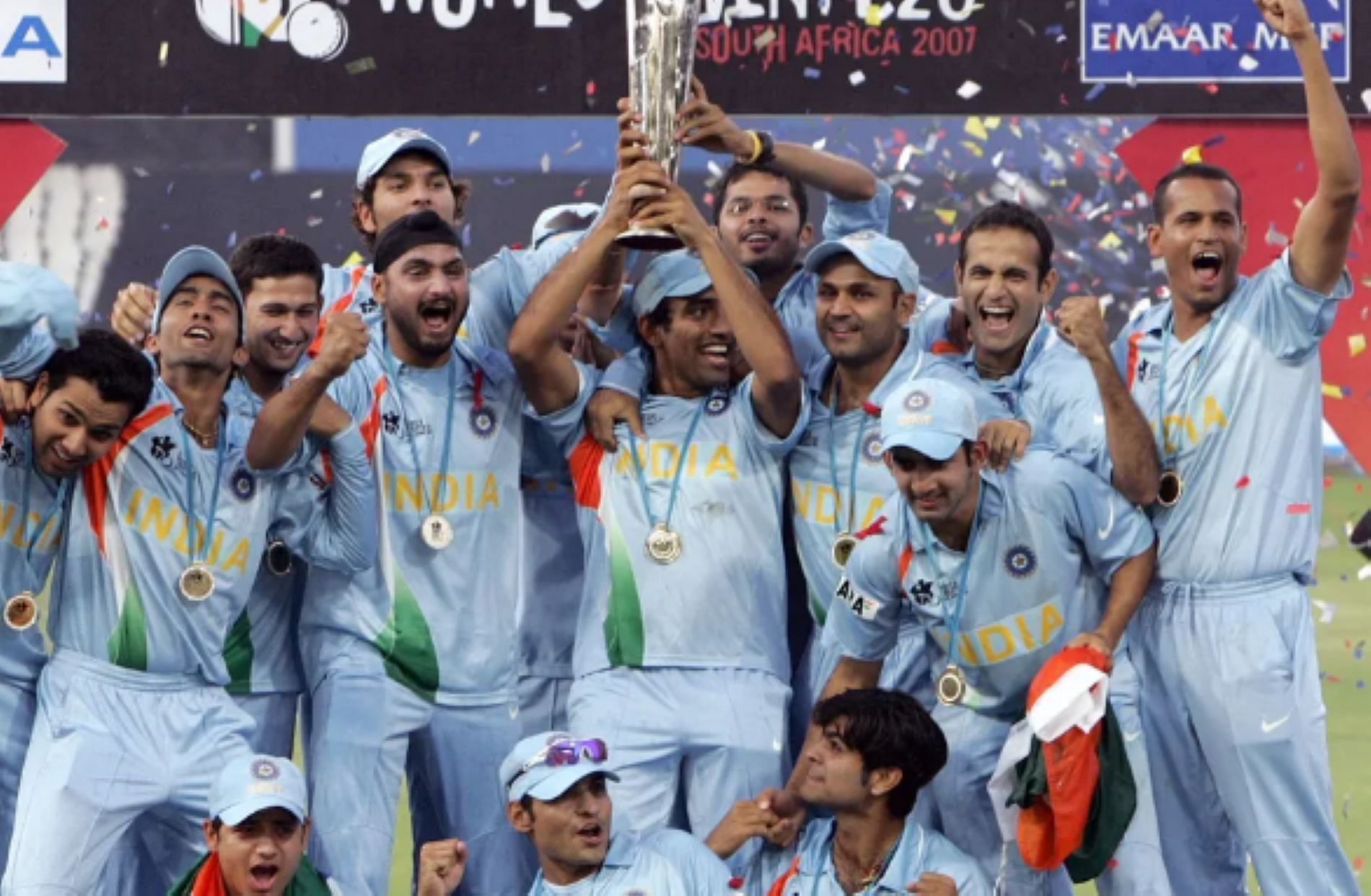 Team India triumphed despite being underdogs in the maiden T20 World Cup.