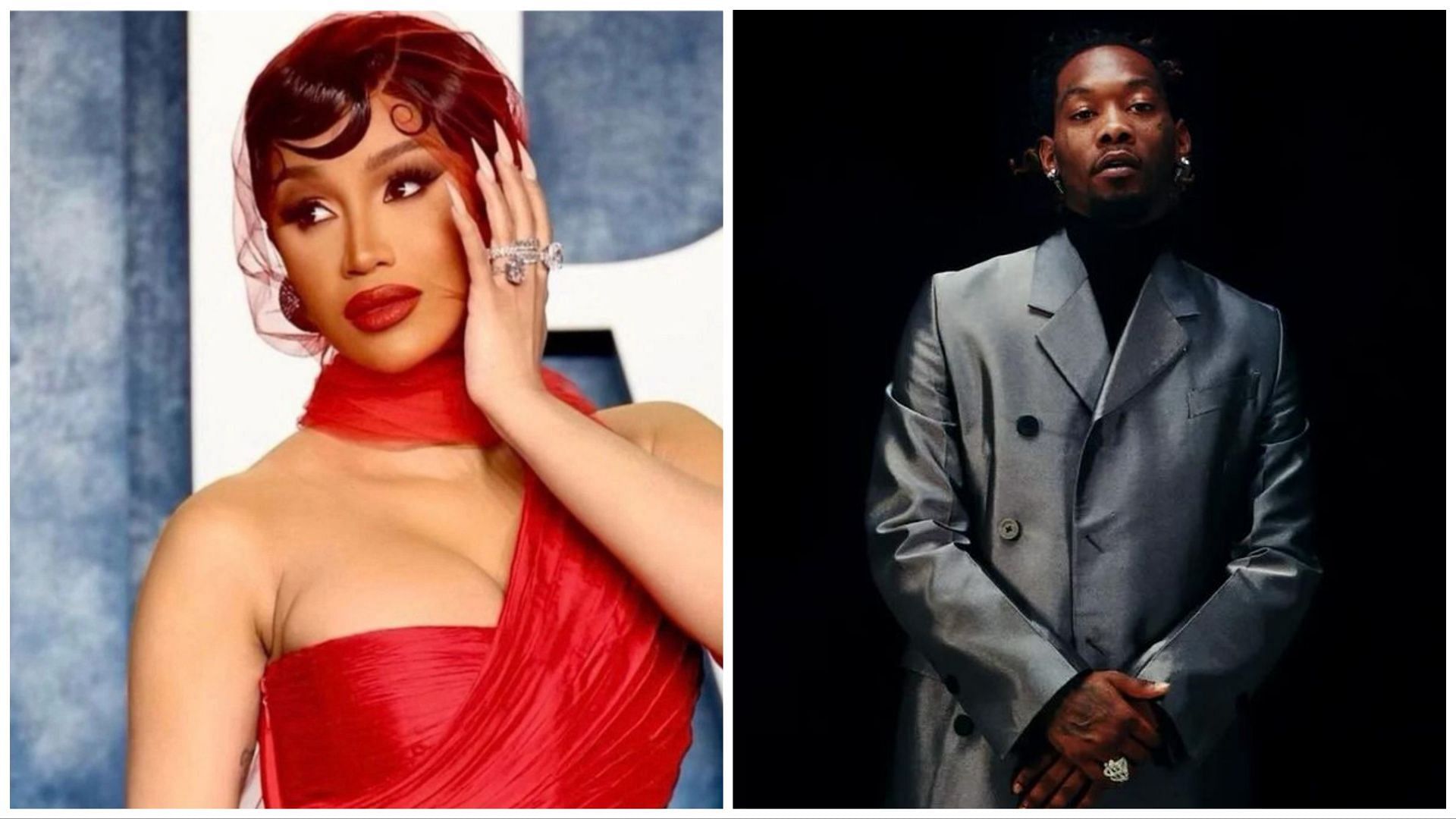 Cardi B recently opened up about her breakup with Offset (Images via Instagram/@iamcardib / Instagram / offsetyrn)