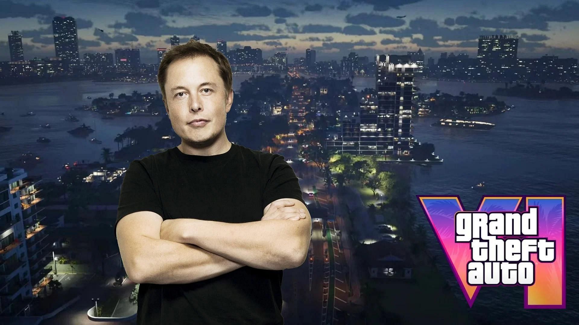 elon musk react on gta 6