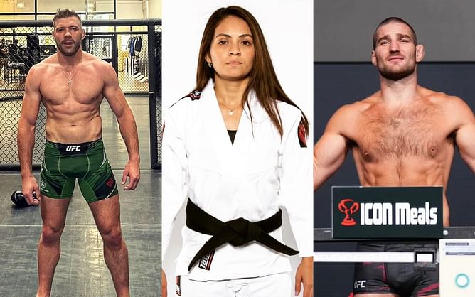 UFC 296: Gilbert Burns’ wife reveals alleged trigger point for explosive crowd-side brawl between Sean Strickland and Dricus du Plessis