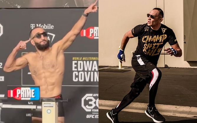 Belal Muhammad channels his inner Tony Ferguson after successfully weighing in as a backup fighter