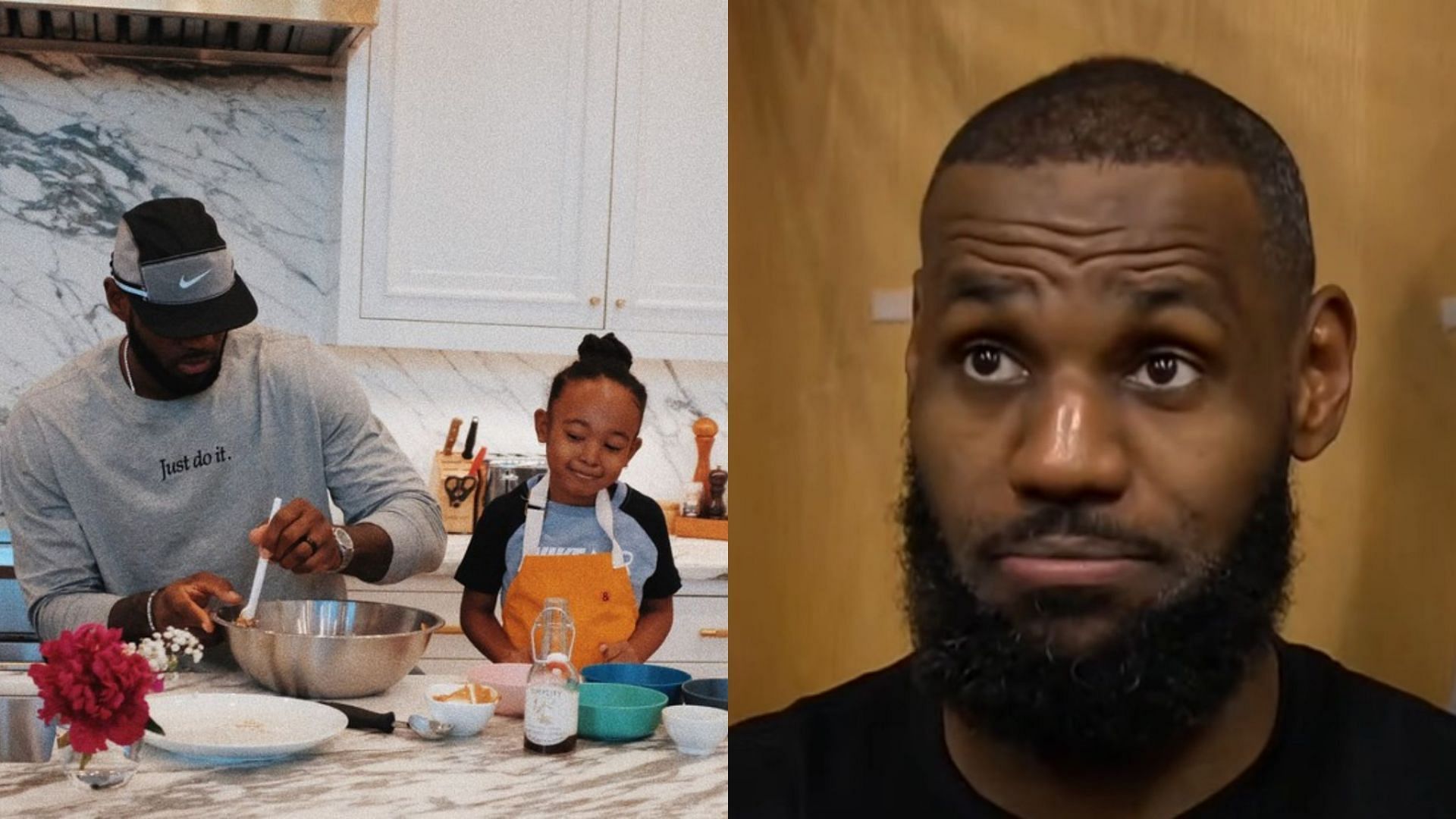 LeBron James plays down facing Celtics on Christmas, prefers seeing daughter Zhuri open gifts