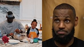 "Can give a damn": LeBron James plays down facing Celtics on Christmas, prefers seeing daughter Zhuri open gifts