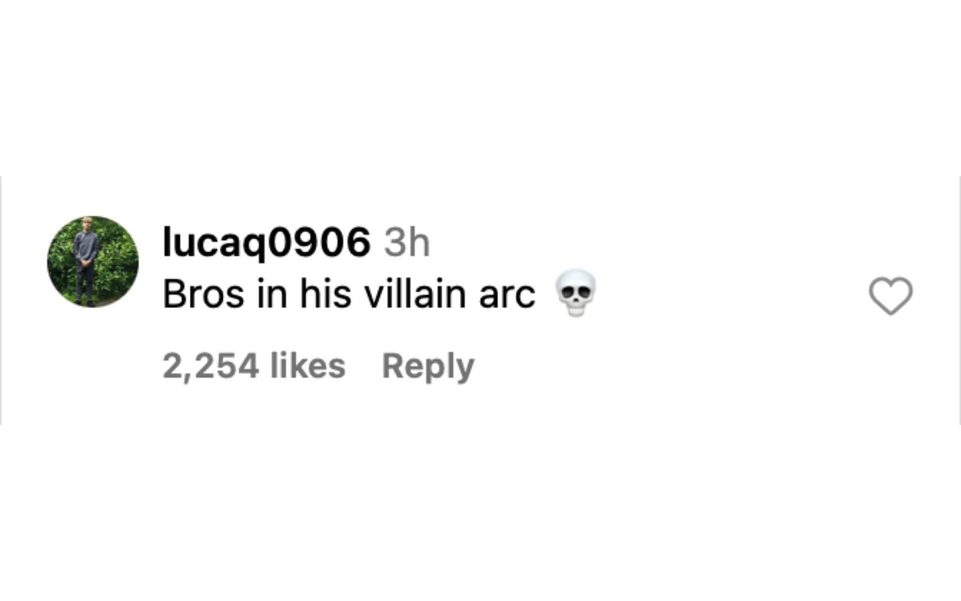 Fan reaction to Alex Pereira&#039;s recent Instagram post [via @alexpoatanpereira on Instagram]