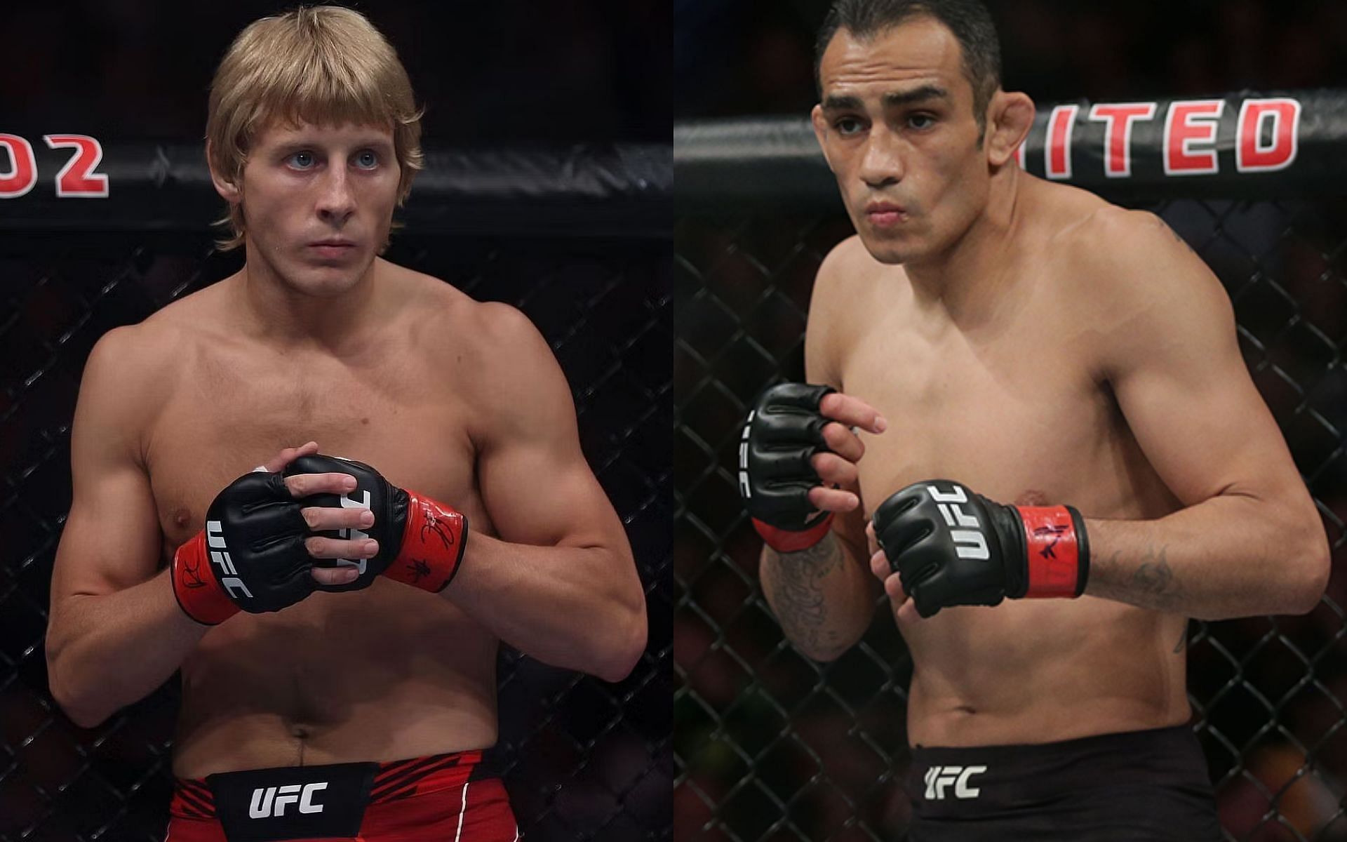 Paddy Pimblett (left) and Tony Ferguson (right). [via Getty Images]