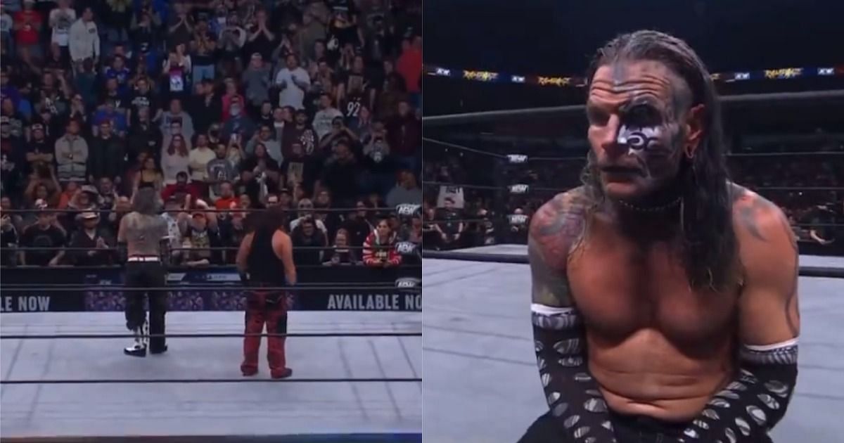 The Hardyz had an emotional moment in the ring at AEW Rampage