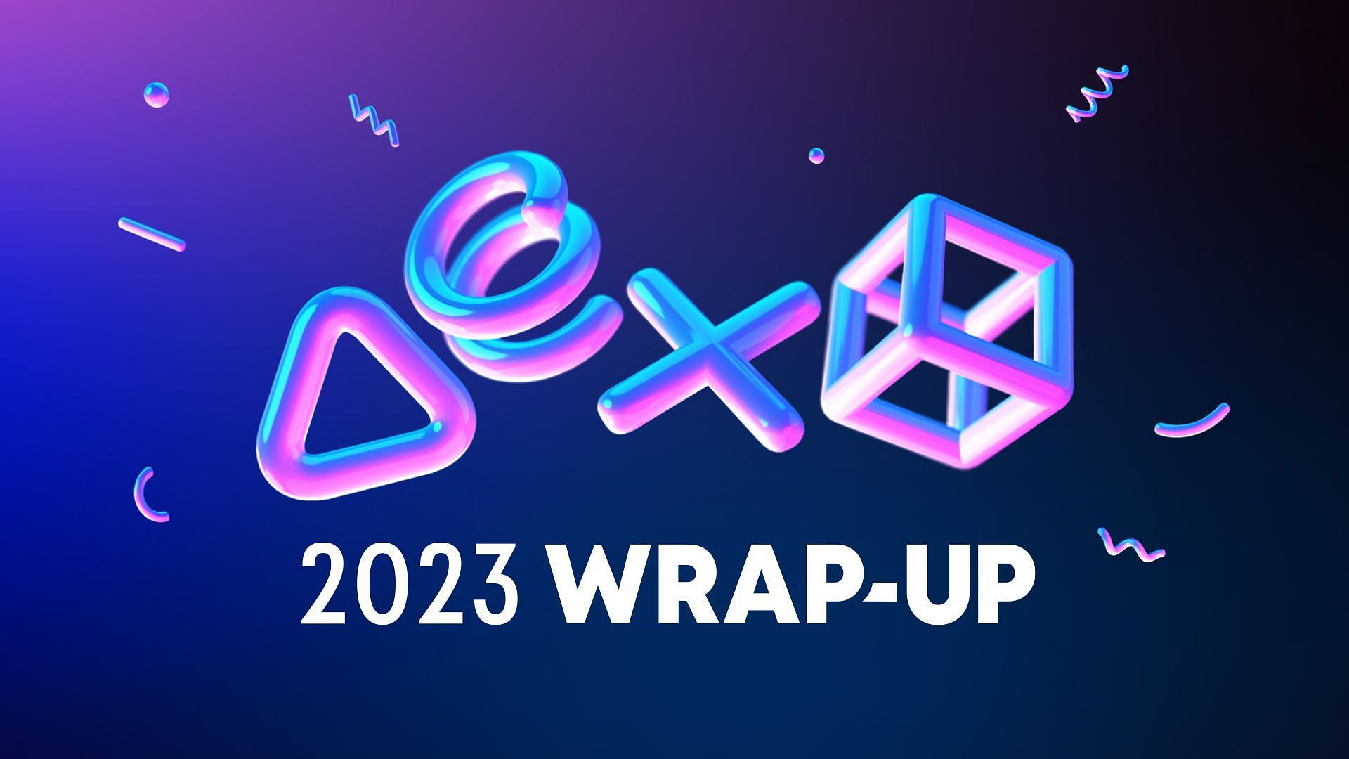 PlayStation 2023 Wrap-Up is live for all PlayStation users (Image via PlayStation, X)