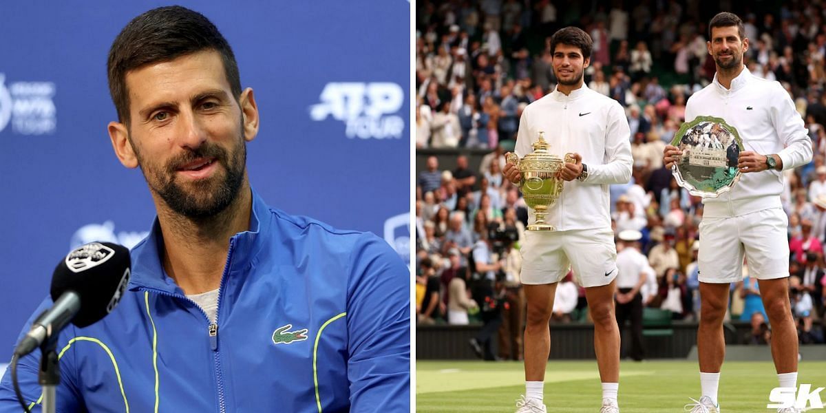 Novak Djokovic lost to Carlos Alcaraz in the Wimbledon final