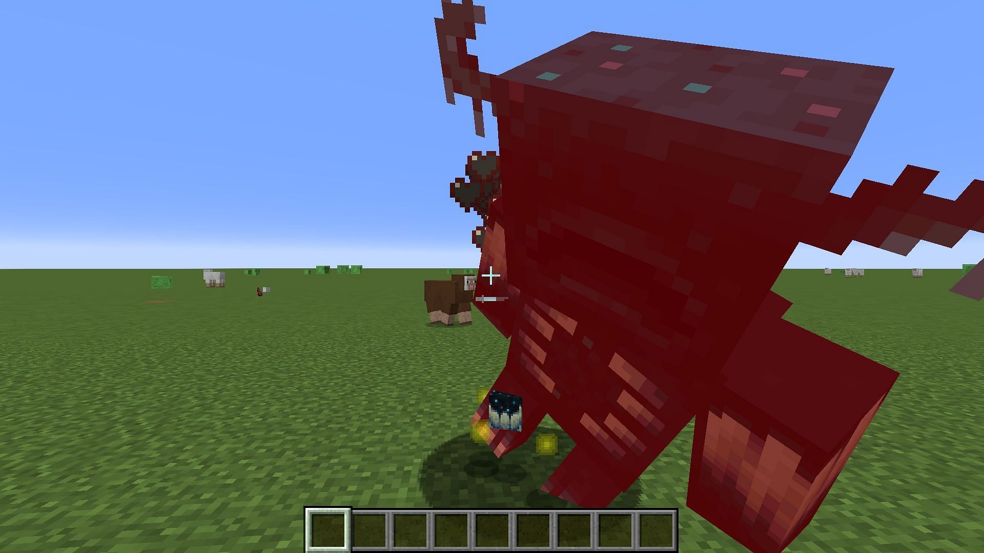 The attribute command can give Minecraft fans the power of one-hit kills (Image via Mojang)